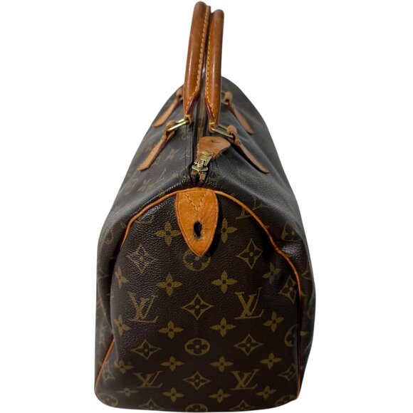 Louis Vuitton Monogram Speedy Bandouliere 35 - Picture 4 of 6